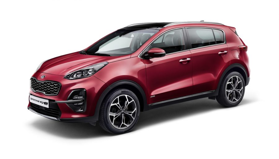 kia sportage 2018-2021 integrované lyžiny